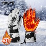Winter Warm Gloves Snow Ski Gloves Snowboard Gloves Cold-proof Waterproof Cycling Motorcycle Fluff Warm Gloves For Touchscreen