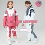 New Children's Ski Clothing Kids' Ski Suit Skiing and Snowboarding Boy Warm and Waterproof Parent-child Baby Girl Breathable Sno