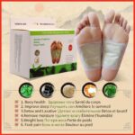 POBRBOM Ginger Detox Foot Patch For Improve Sleep Detox Foot Pads Dispel Dampness Stick Herbal Body Health For Weight Loss