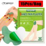 15pcs Knee Pain Medical Plaster Natural Wormwood Extract Knee Joints Ache Sticker Body Rheumatoid Arthritis Pain Relieving Patch